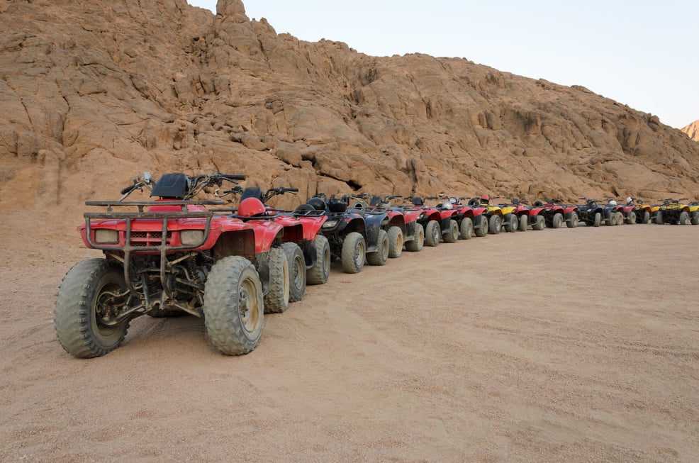 ATV safaris. Excursions in Egypt